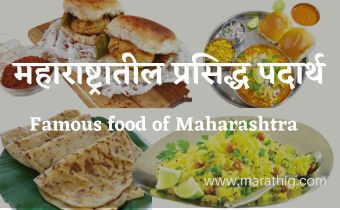 Famous food of Maharashtra